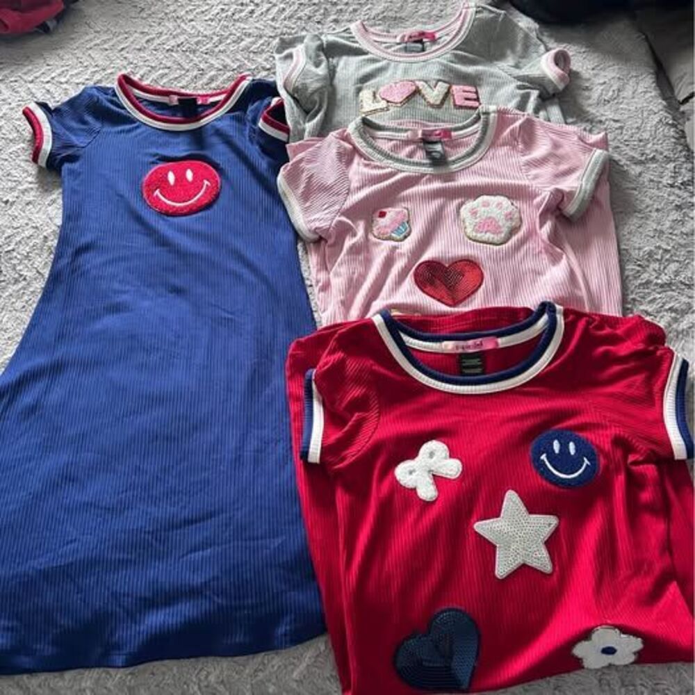 Bundle 4 Girls Dresses Size 10/12